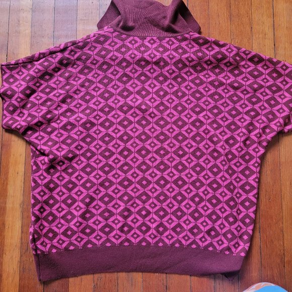 Joie Knit Collared Top, sz XL - Picture 6 of 10
